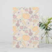 Hintergrund von frischem Gemüse Briefpapier (Stehend Vorderseite)