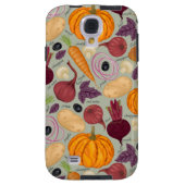 Hintergrund von frischem Gemüse Case-Mate Samsung Galaxy Hülle (Rückseite)