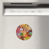 Hintergrund von Gummibären Magnet (In Situ (Geschirrspüler))