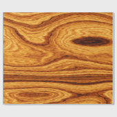 Hintergrund von Holzkörnern Geschenkpapier (Flach)