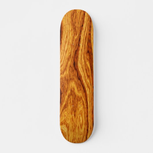 Hintergrund von Holzkörnern Skateboard (Vorne)