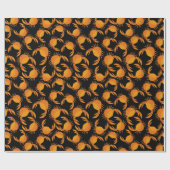 Hintergrund von Orange Crab Geschenkpapier (Flach)
