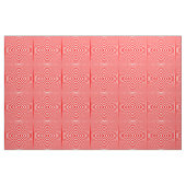 Hintergrund von Red Funky Sun Rays Stoff (Yard (91,4 cm))