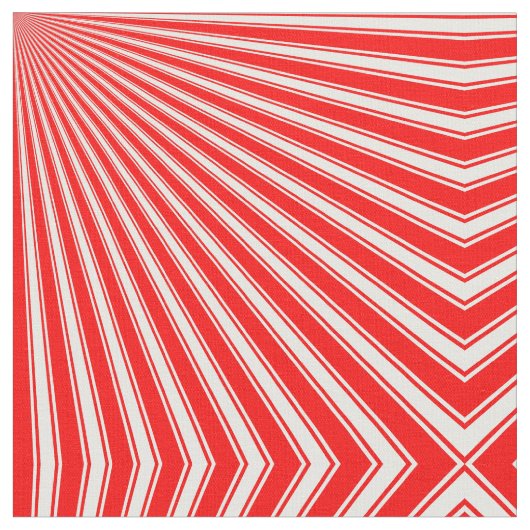 Hintergrund von Red Funky Sun Rays Stoff (Nahaufnahme)