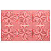 Hintergrund von Red Funky Sun Rays Stoff (Fat Quarter (45,7 x 55,9 cm))