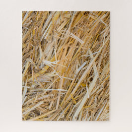 Hintergrund von Stroh Puzzle