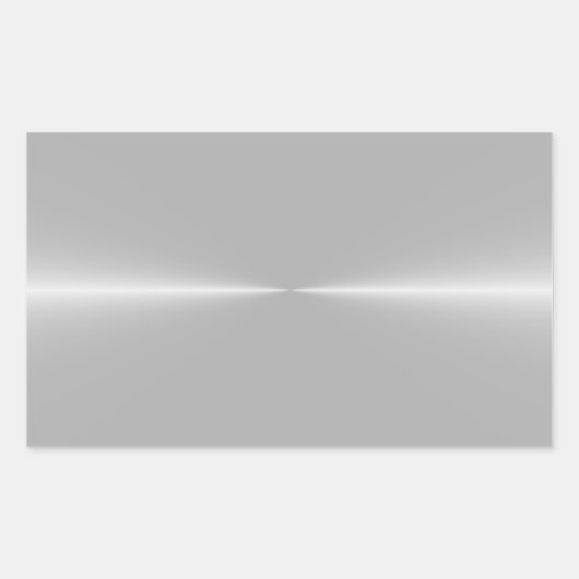 Hintergrund-Vorlage aus schimmerndem Stahl Rechteckiger Aufkleber (Vorderseite)