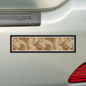 Hintergrund-Vorlage für Wüste Camouflage Autoaufkleber (Auf Auto)