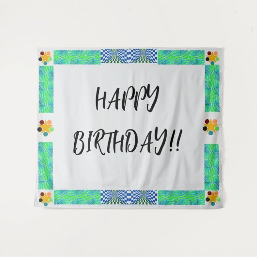 Hintergrund Wandteppich (Vorderseite (Horizontal))