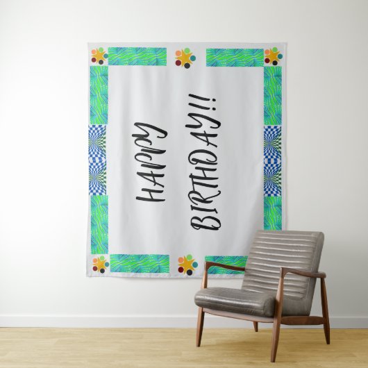 Hintergrund Wandteppich (Beispiel)