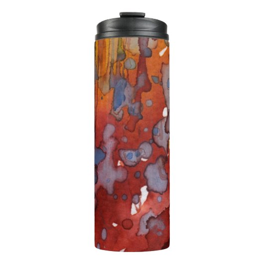 Hintergrund Wasserfarbe 7 Thermosbecher (Vorderseite)