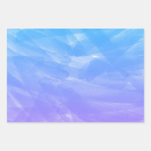 Hintergrund Wasserfarbe Geschenkpapier Set (Vorderseite 2)