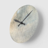 Hintergrund-Wasserfarbe Runde Wanduhr (Winkel)