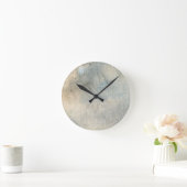 Hintergrund-Wasserfarbe Runde Wanduhr (Zuhause)