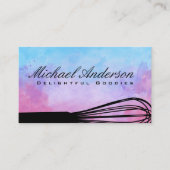 Hintergrund Wasserfarbe | Whisky Visitenkarte (Vorderseite)