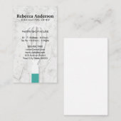 Hintergrund "Whisk Marble" | KOCH Visitenkarte (Vorne/Hinten)