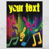 Hintergrund zum Party Flyer (Vorne)