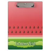 Hintergrund-Zwischenablage für Wassermelone Klemmbrett (Vorderseite)