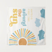 Hintergrundband zum Sun-Party Wandteppich (Vorderseite (Horizontal))