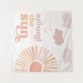 Hintergrundband zum Sun-Party Wandteppich (Vorderseite (Horizontal))