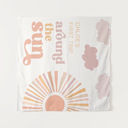 Hintergrundband zum Sun-Party Wandteppich (Vorderseite (Horizontal))