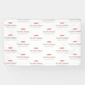 Hintergrundbanner für die "Itty Bitty Bakers" Banner (Horizontal)
