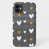 Hintergrundbeispiel für geprüfte Herzen Case-Mate iPhone Hülle (Rückseite)