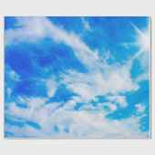 Hintergrundbeleuchtung des Himmels, uv,air,backgro Geschenkpapier (Flach)