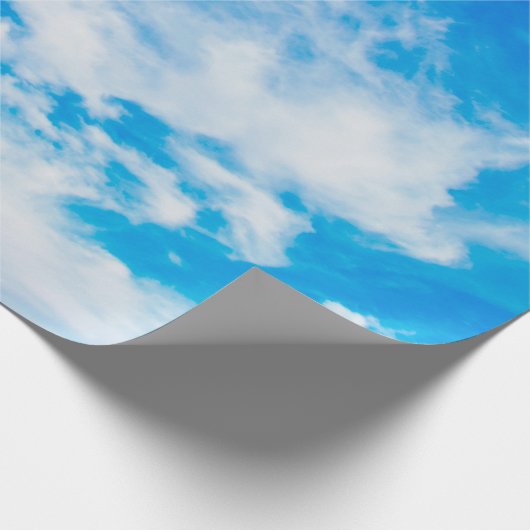 Hintergrundbeleuchtung des Himmels, uv,air,backgro Geschenkpapier (Ecke)