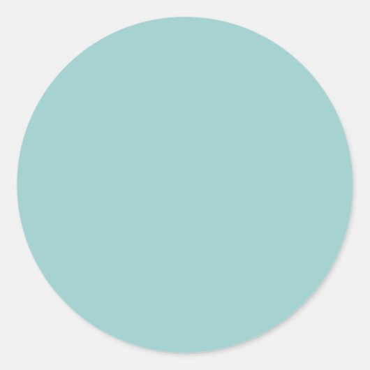 Hintergrundbeleuchtung mit fester Farbe Blau 99CCC Runder Aufkleber (Vorderseite)