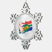 Hintergrundbeleuchtung.png Schneeflocken Zinn-Ornament (Rechts)