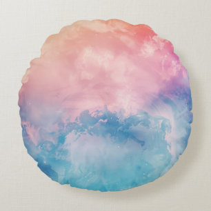 Hintergrundbild abstrakter Kunst Rundes Kissen