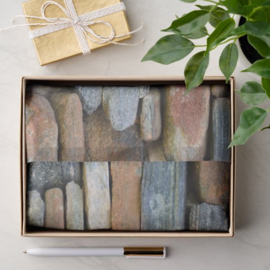 Hintergrundbild der Steinmauer 20x30 Decoupage Seidenpapier (Geschenk)