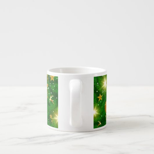 Hintergrundbild der Weihnachtsbaumen-67181 Espressotasse (Rückseite)