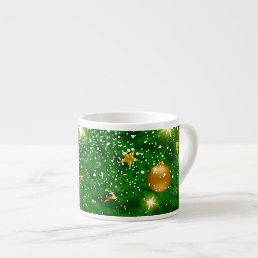 Hintergrundbild der Weihnachtsbaumen-67181 Espressotasse (Vorderseite Rechts)