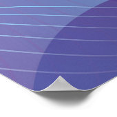 Hintergrundbild des Farbverlaufs. Abstrakte Geomet Poster (Ecke)