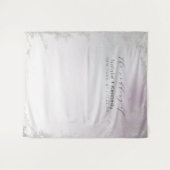 Hintergrundbild des Ombre Light Lila Silver Foto Wandteppich (Vorderseite (Horizontal))