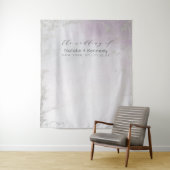 Hintergrundbild des Ombre Light Lila Silver Foto Wandteppich (Beispiel)