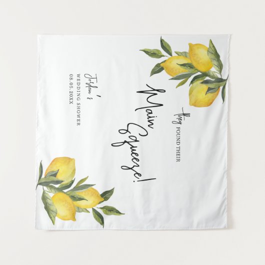 Hintergrundbild des Polterabends mit Hauptpresse g Wandteppich (Vorderseite (Horizontal))