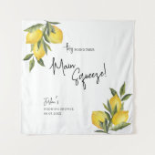 Hintergrundbild des Polterabends mit Hauptpresse g Wandteppich (Vorderseite)