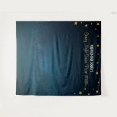 Hintergrundbild des Prom-Tanzes in der Nacht Wandteppich (Vorderseite (Horizontal))