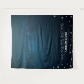 Hintergrundbild des Prom-Tanzes in der Nacht Wandteppich (Vorderseite (Horizontal))