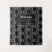 Hintergrundbild für das Foto der Wiedersehen Black Wandteppich (Vorderseite)