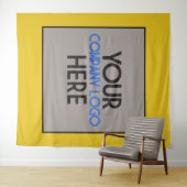 Hintergrundbild für das Logo des Unternehmens für  Wandteppich (Beispiel (Horizontal))