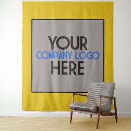 Hintergrundbild für das Logo des Unternehmens für  Wandteppich