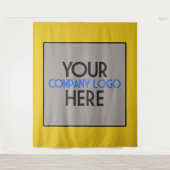 Hintergrundbild für das Logo des Unternehmens für  Wandteppich (Vorderseite)