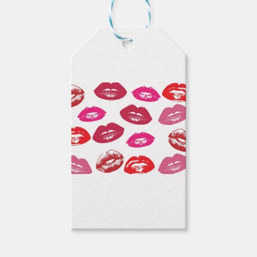 Hintergrundbild für die Glossy Lips Geschenkanhänger (Vorderseite)