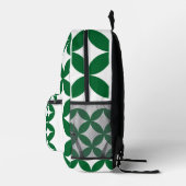 Hintergrundbild für die grüne Ausgabe Bedruckter Rucksack (Rechts)