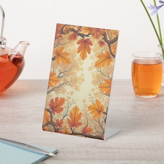 Hintergrundbild für Herbst Sockelschild (In SItu)