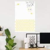 Hintergrundbild für Marigold Fotobooth Print Poster (Heimbüro)